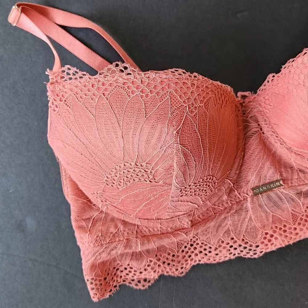 Danskin Intimates Lace Push Up Bra - Picture 3 of 8